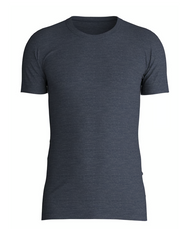 Wool & silk t-shirts Mørkeblå