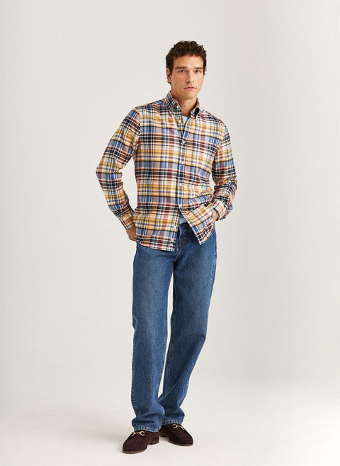 Happy tartan check shirt Gul