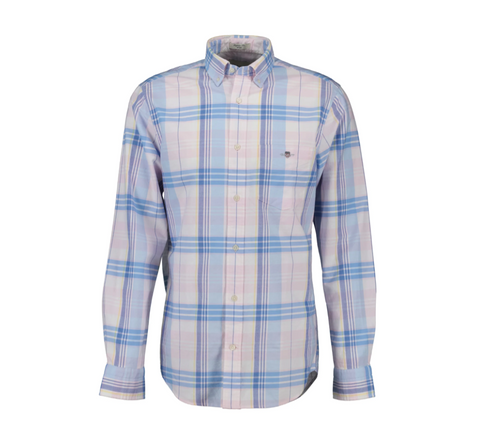 Oxford Check Shirt, 662 Rosa