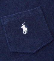 Polo SS Towel Shirt Mørkeblå