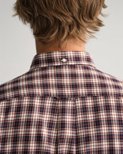 Flannel Check Shirt Mørkeblå