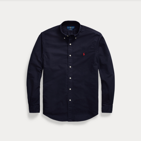 Shirt Oxford Custom, Navy Marine