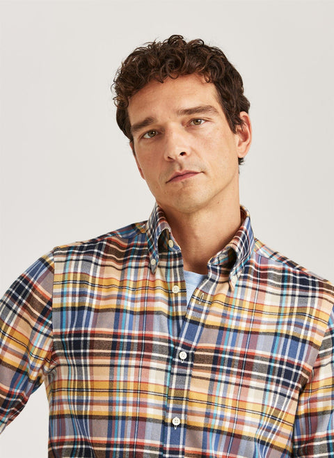 Happy tartan check shirt Gul