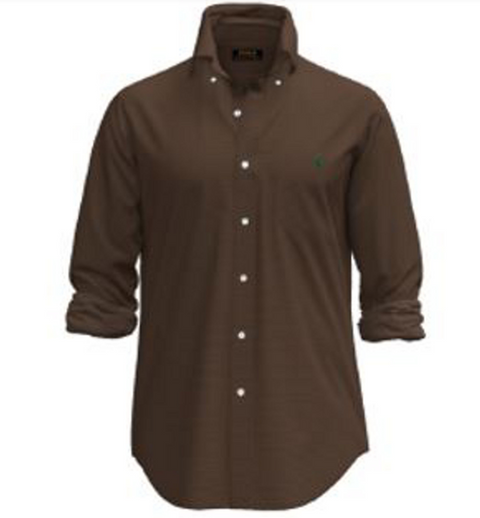 Oxford Custum Shirt Brun