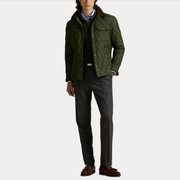 Insulated- shirt jacket Grønn