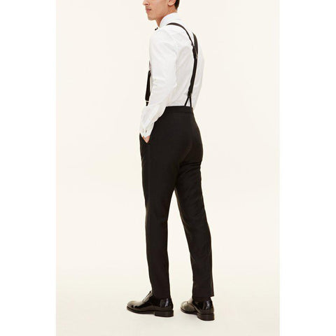 Denz Tuxedo Trousers Sort