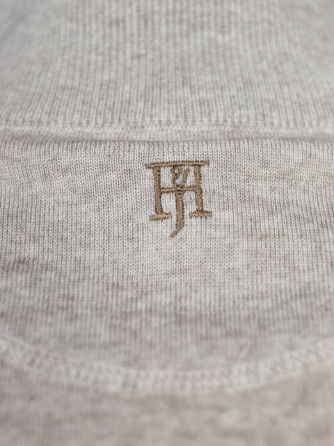 Merino Roll Neck Knit Sand