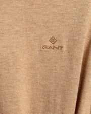 COTTON CASHMERE C-NECK Khaki