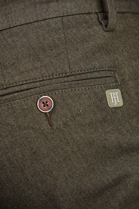 Fazmera Flanel Chino, mid green Grønn