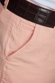 Cotton Linen Shorts Rosa