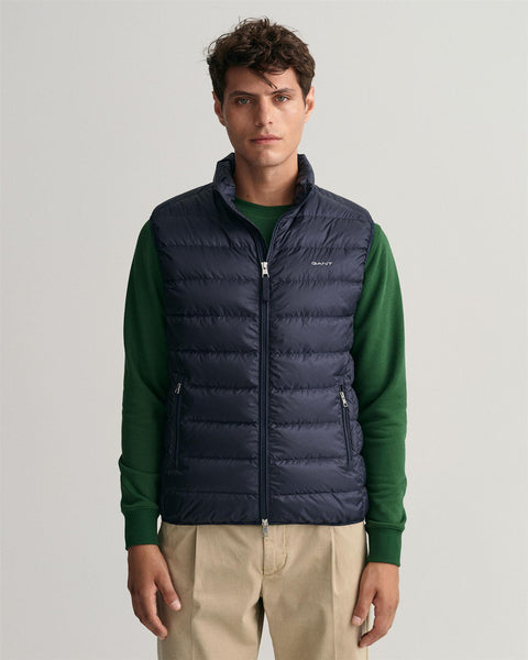 Light Down Vest Blå