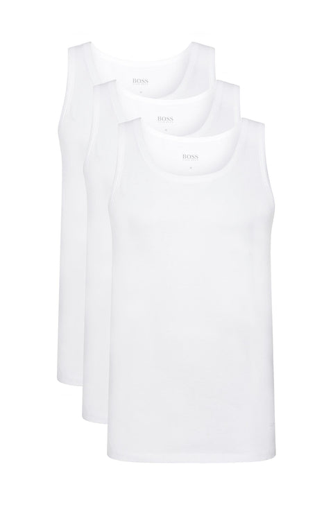 Tank top 3P Hvit