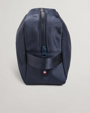 Retro Shield Wash Bag Mørkeblå
