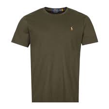 T-shirt Polo Oliven