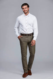 Fazmera Flanell Chino, Warm Beige Beige