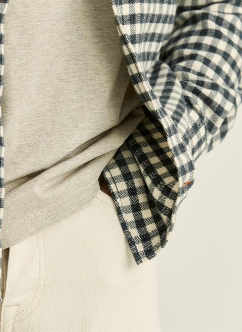 Multicheck FLannel Shirt Grå