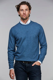 Crew Neck Sweater Blå
