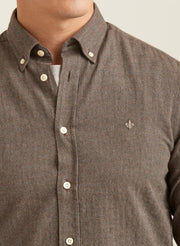 Watts Flannel BD Brun