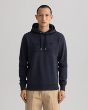 Tonal Archive Shield Hoodie Marine