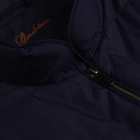 Quilted Nylon Vest Marine