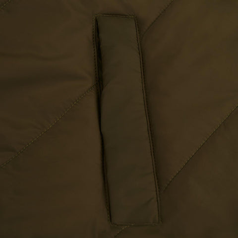 Quilted Nylon Vest Grønn