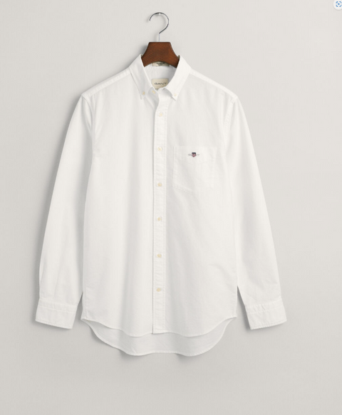 Reg Oxford Shirt Hvit