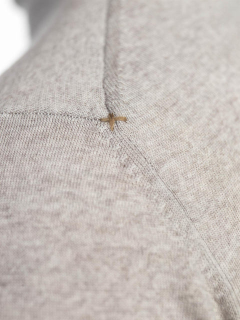Merino Roll Neck Knit Sand
