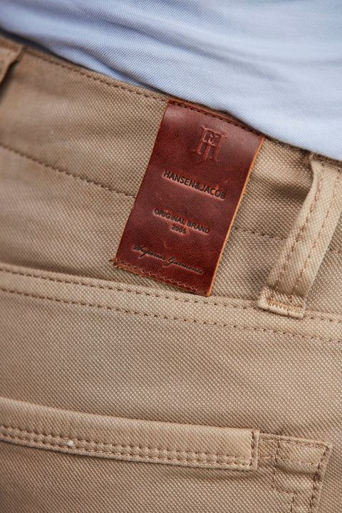 5-pkt Cut N´Sew Pan Oxford, warm beige Beige