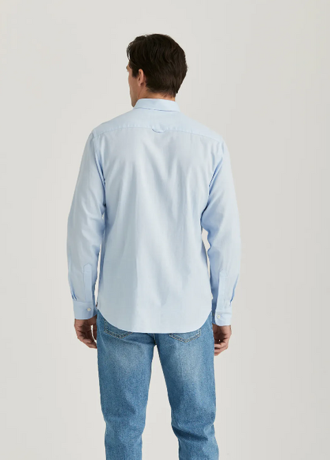 Pinpoint Oxford Shirt - Slim Lyseblå