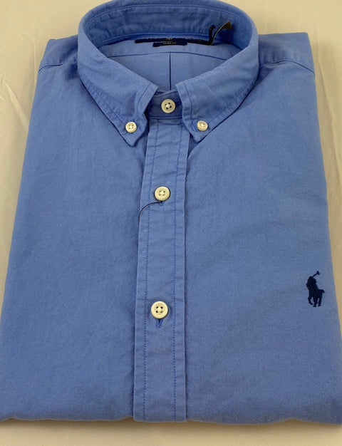 Oxford Slim Shirt Blå