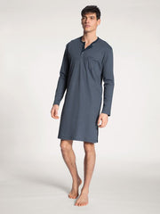 Men Nightshirt Blå