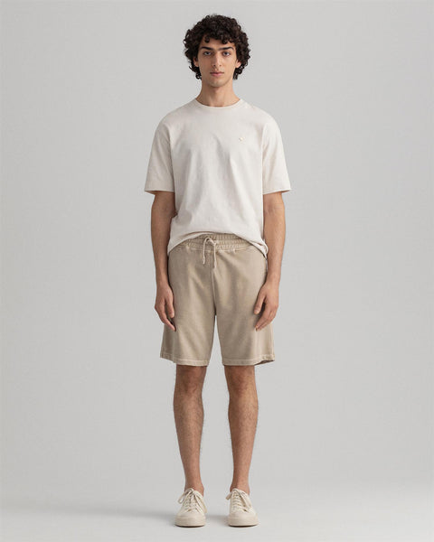 SUNFADED SWEAT SHORTS Beige